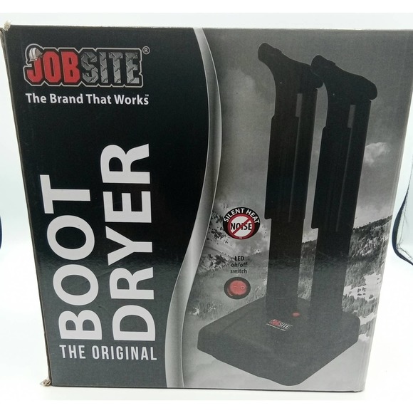 Jobsite Boot Dryer Electric Shoe/Boot Dryer/Warmer Ultra Silent - Picture 1 of 4